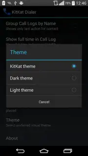 KitKat Dialer скриншот 2