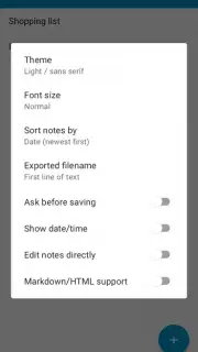Notepad скриншот 2