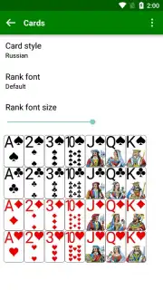 Любимые пасьянсы скриншот 2