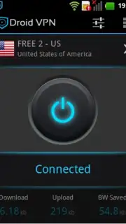 DroidVPN - Android VPN скриншот 3
