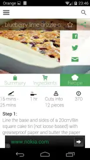 100 cakes & bakes recipes скриншот 1