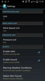 Weather & Clock Widget Android скриншот 2