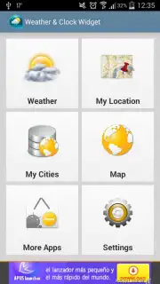 Weather & Clock Widget Android скриншот 9
