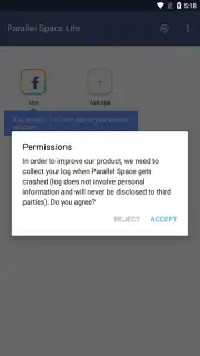Parallel Space Lite скриншот 7