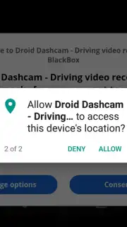 Droid Dashcam - Driving video recorder скриншот 3