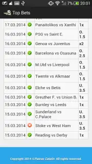 Top Bets скриншот 1