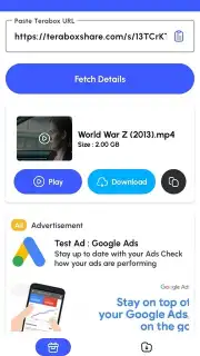 Terabox Downloader скриншот 6