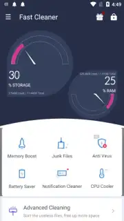 Fast Cleaner - Speed Booster & Cleaner скриншот 1