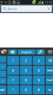 Keyboard for Galaxy S4 скриншот 3