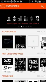 Pebble Appstore скриншот 2