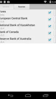 Daily Currency Rates скриншот 4
