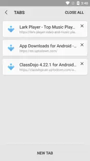 Samsung Internet Lite/Go скриншот 4