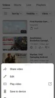 YouTube Studio скриншот 14