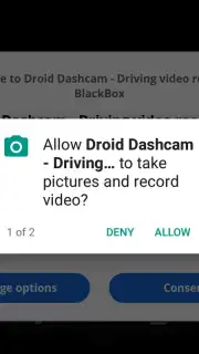 Droid Dashcam - Driving video recorder скриншот 4