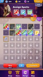 Merge of Spells Hero Battle скриншот 9