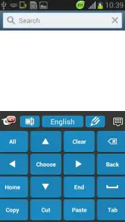 Keyboard for Galaxy S4 скриншот 2