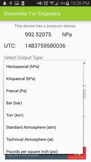 Barometer For Engineers скриншот 2