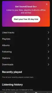 SoundCloud скриншот 21