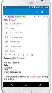 Tasks & Notes скриншот 2