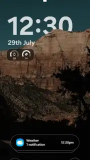 Lock Screen OS скриншот 5