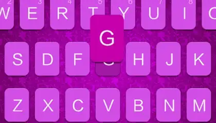 Lavender iKeyboard Theme