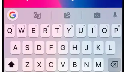 iphone keyboard